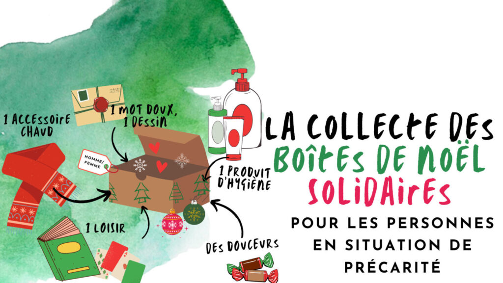 Collecte de boîtes de Noël solidaires 2022