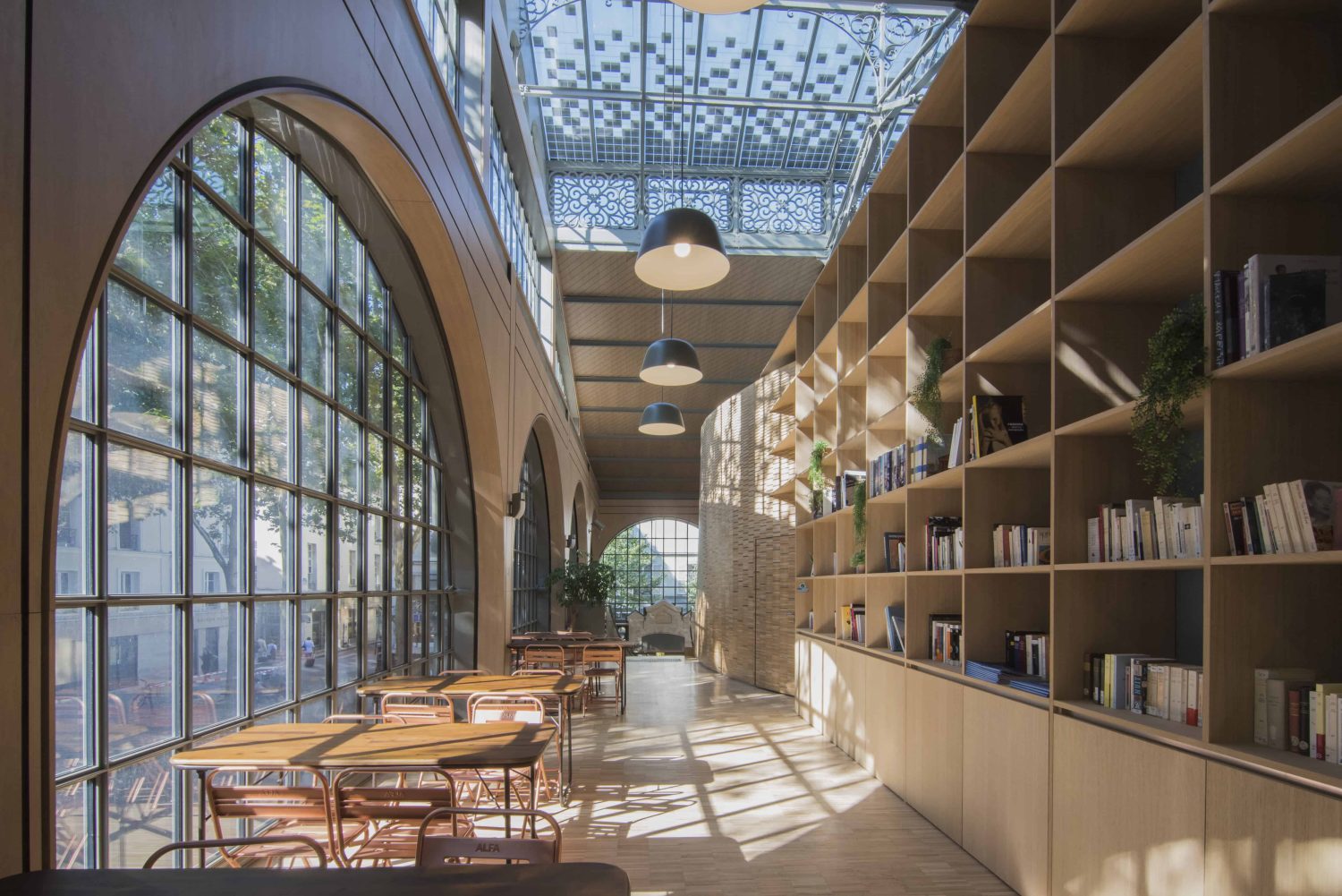Le Carreau du Temple - Mezzanine ©Atelier LÂME architecture et Michalina Malec