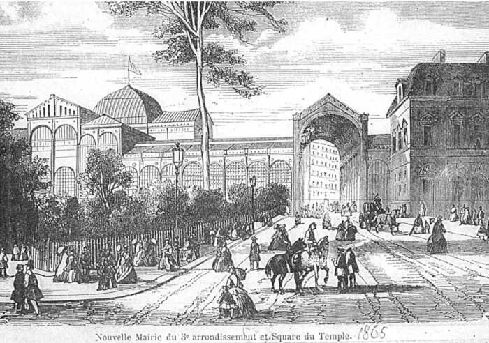 Le Carreau du Temple - Marché métallique de 1863