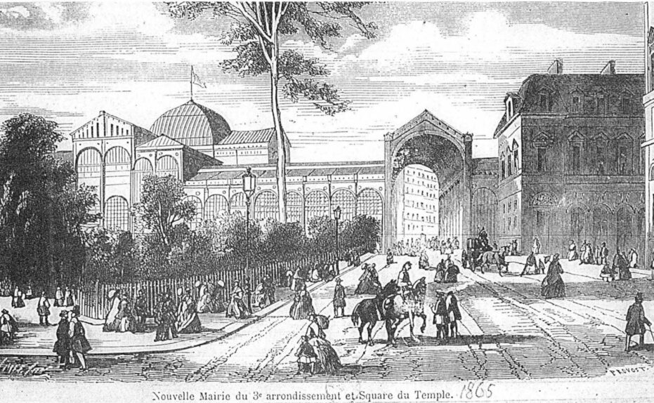 Le Carreau du Temple - Marché métallique de 1863