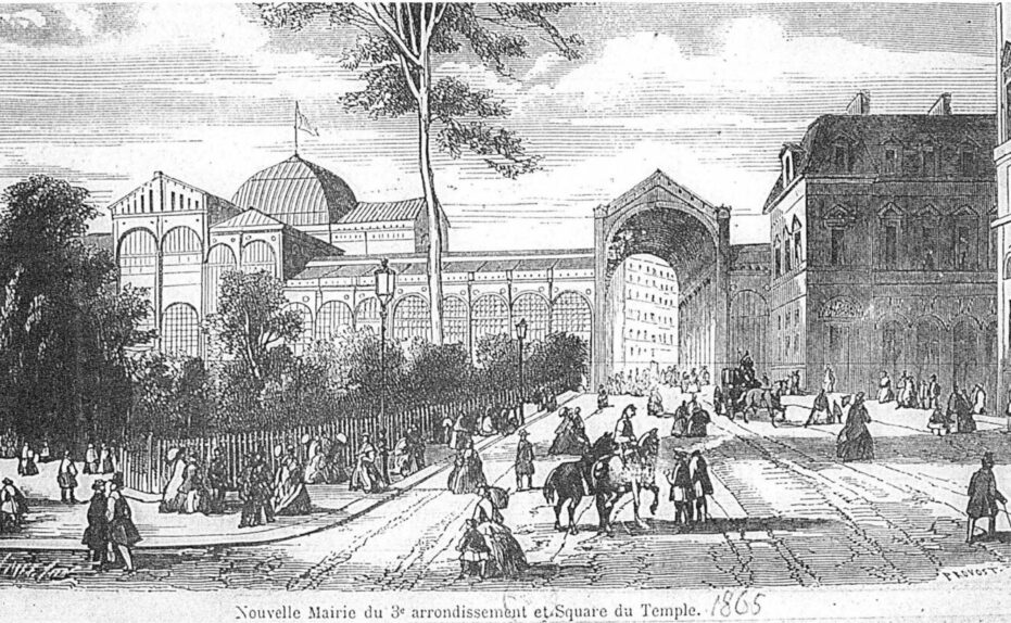 Le Carreau du Temple – Marché métallique de 1863 2 Le Carreau du Temple - Marché métallique de 1863