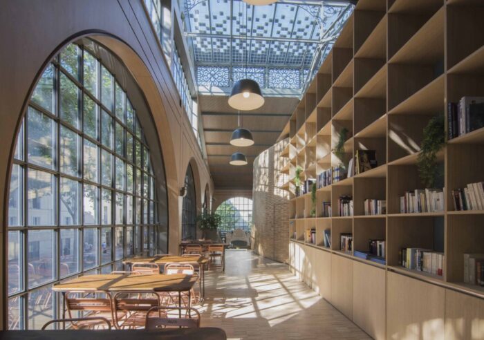 Le Carreau du Temple - Mezzanine ©Atelier LÂME architecture et Michalina Malec